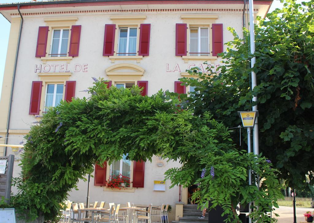 Hotel De La Gare Yvonand Exterior foto